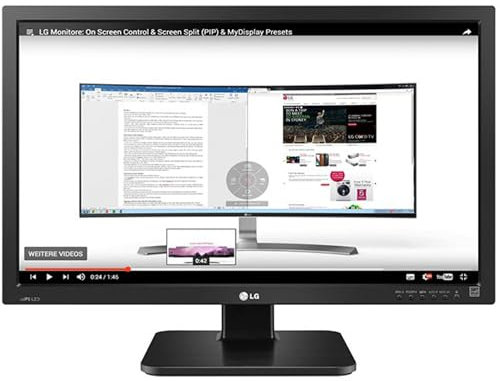 LG 24BK55YT computer monitor 60.5 cm (23.8) 1920 x 1080 pixels Full HD LCD Black