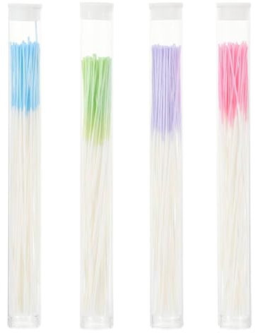 EIHI Nettoyant pour Trous de Boucles d'Oreilles, fil d'Oreille Jetable Nettoyeur Trou Boucles d'Oreilles pour le Suivi du Perçage des Trous d'Oreille, 240 pièce