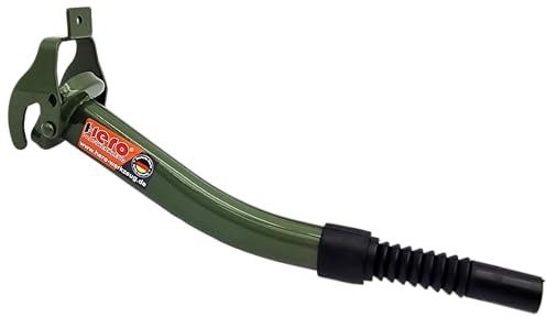 HERO Ausgießer Flexibel Einfüllstutzen Metallausgießer Metallkanister Benzinkanister Diesel Benzin Kanister 5L 10L 20L Autozubehör Ausgußstutzen Tankstutzen für PKW, LKW, Motorrad, Traktor, Boot