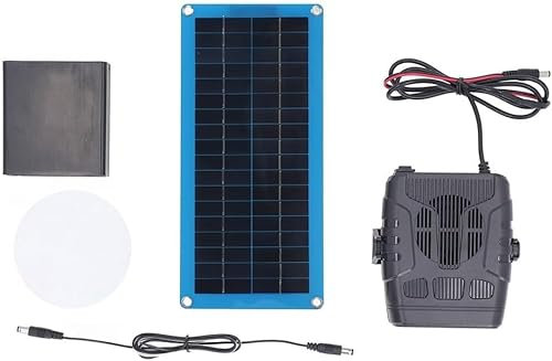 Chauffage Solaire, Chauffage Solaire Interieur, Petit Chauffage Solaire, Chauffage Solaire Pour Serre de Jardin, Chauffage à panneau solaire 30 W, Chauffage pour animal domestique, Réglable.