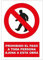 FERRETELIX® Cartel de Señalización PVC 40 cm x 30 cm – Prohibido el Paso a Personas Ajenas a la Obra – 1 mm de Espesor