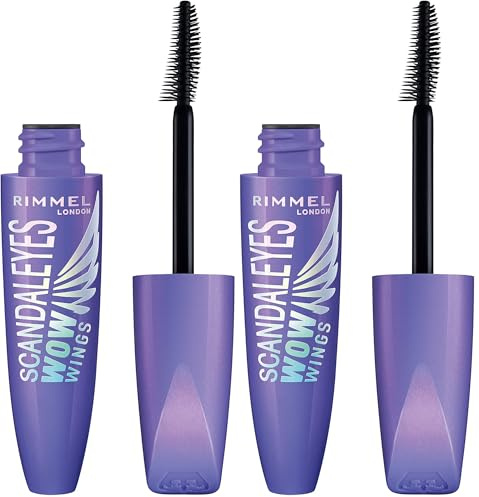 RIMMEL Mascaras, 001 Black, 12 ml (Packung mit 2)