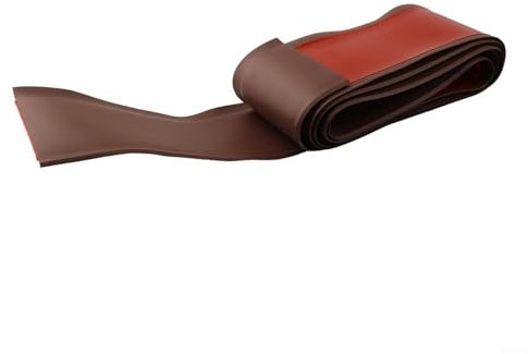 Battiscopa impermeabile in morbido PVC, 3 metri, per ristrutturazione domestica (marrone scuro)