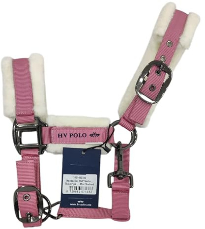 HV Polo Fellhalfter HVPSacha Think pink Teddy Halfter