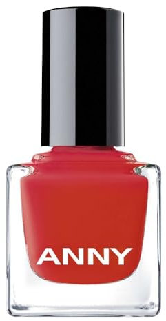 ANNY Nail Polish – Hochwertiger Farb-Nagellack mit langanhaltendem Glanz, splitterresistent und schnelltrocknend, Farbe: On Fire - 15 ml