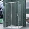 Mai & Mai Box Doccia 70x100cm, Cabina Bagno in Vetro Trasparente 8mm ad Apertura Scorrevole Box Cabina Doccia Angolare Ravenna18K, Apertura Sinistra/Destra