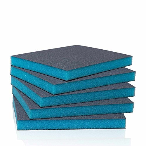 COLOURLOCK Leder Schleifpad zum Glätten rauer Stellen vor Lederreparaturen (5er-Set)