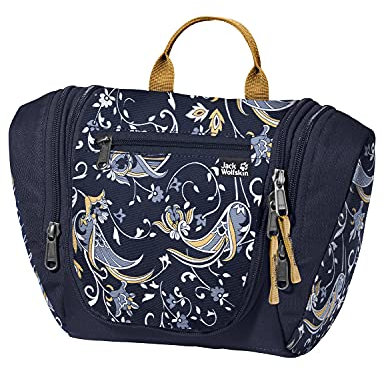 Jack Wolfskin 8006841 Unisex – Erwachsene CADDIE Kulturbeutel, midnight blue all over, ONE SIZE