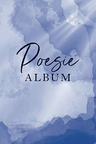 Poesie Album, Notizbuch für Gedichte, liniert