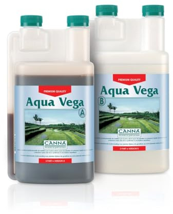 Engrais CANNA AQUA VEGA A+B croissance - 2x1L - Surdefens