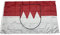 Stormflag Franken Flagges 90cmx150cm Fahne & Flagge Franken 3x5ft Polyester 90g/m2 mit Ösen mit Doppelnadel genäht.