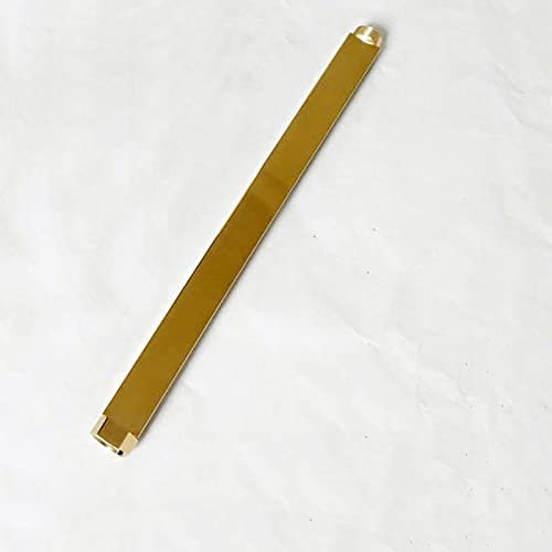 1pcs Dusche Verlängerungsrohr Quadrat Badezimmer Duscharm Edelstahl Dusche Verlängerungsrohr von 38cm Verlängerungsrohr, Quadrat, Gold