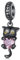 Schwarze Katze Charm 925 Sterling Silber Charm passt für Pandora Armband Halskette, BSC800