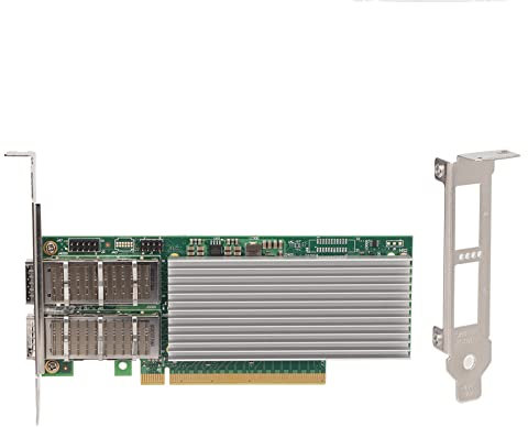 Topiky Gigabit Netzwerkkarte 100G SFP28 Glasfaser NIC PCIe 4.0x16 E810 Original Chip Netzwerkadapter