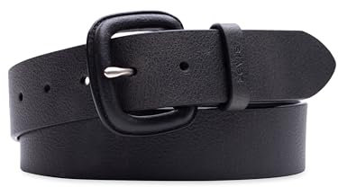 Levi's Damen Lässiger Schnalle Gürtel, Schwarz, S