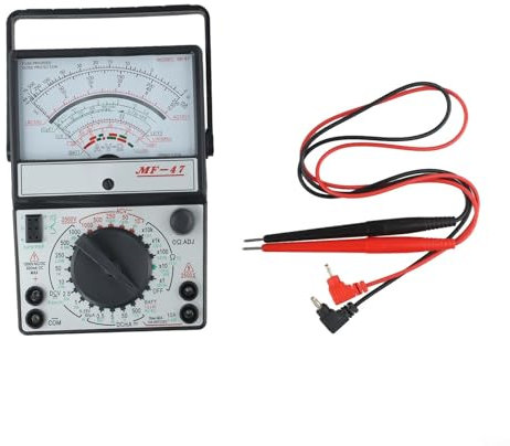 YUANGANG MF-47 Multimetro analogico analogico voltmetro amperometro ohmmetro tester batteria multimetro digitale conteggi multimetri manuale e automatico per misurare la tensione