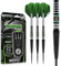 WINMAU Sniper Black 24g - Professional 90% Wolfram-Dartpfeile-Set mit Dart Flüge und Dart Schäften