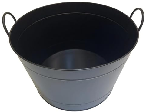 Milageto Secchio per Cenere in Metallo, Braciere, Contenitore per Cenere, Fuoco Creativo a Legna per Escursioni in Giardino