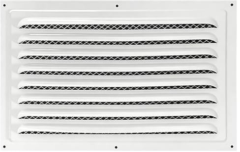 Air Vent Cover, 12 x 8 Inches / 300 x 200 mm, Stainless Steel