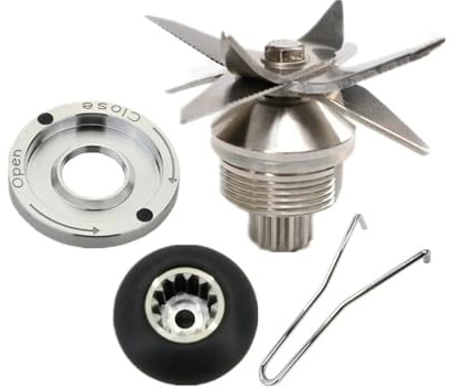 TWK TM 767 800 TWK Jtc 767 800 Klingen Messer Eis Brecher, Kompatibel for Entsafter, Mixer Teile for 2L Glas 010 767 800 G5200 G20