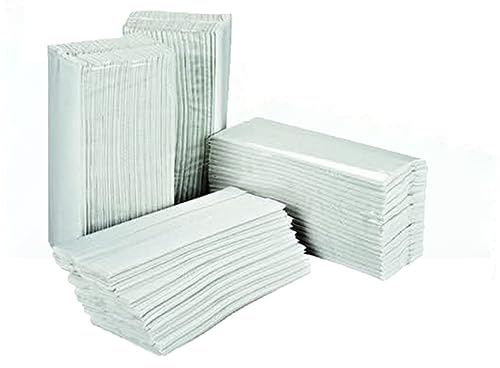 2Work Hand Towel 2-Ply Flushable White (Pack of 2430) 2W00270
