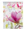 Lichtblick Klemmfix Tageslicht-Rollo mit Motiv, ohne Bohren, Blickdicht, Seitenzugrollo, Made in Germany, Magnolie - Rosa 70 x 150 cm (B x L)