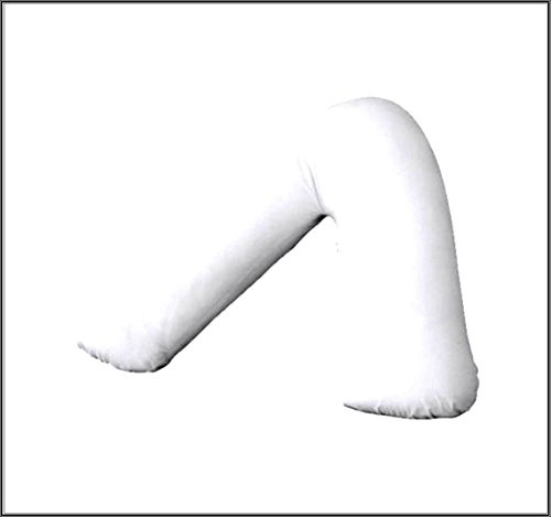R&Z Orthopaedic, Nursing, Maternity V Shaped Bolster Pillow Case Cover (White)