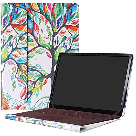 Alapmk Protective Case Cover For 13.5 Microsoft Surface Laptop/Surface Laptop 2 2018/Surface Laptop 3 2019/Surface Laptop 3 13.5 (Not fit Surface Laptop 3 15 inch/Surface Laptop Go),Love Tree
