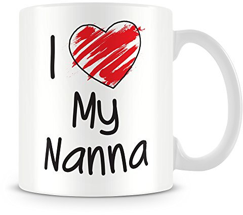 I Love My Nanna Personalised Mug - Add Photo - Customised Cup Gift
