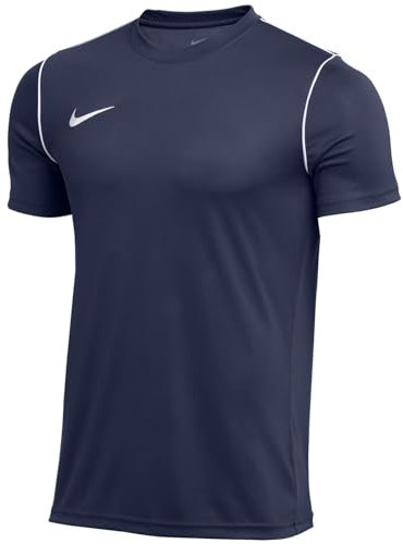 NIKE Men's M Nk Dry Park20 Top T Shirt, Obsidian/White, L UK