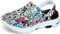 Skechers Femme Foamies Go Walk 5-Dog Lover Sabot, Noir/Multicolore, 38 EU