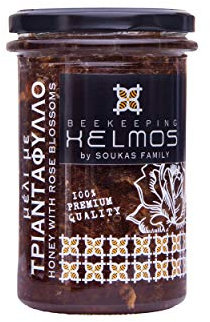 Helmos Miel Grec aux Fleurs de Rose 380 g