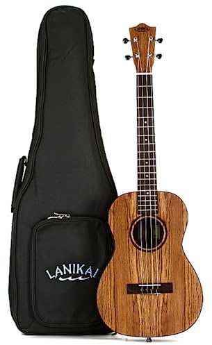 Lanikai Modell OA-B Akustik-Ukulele mit 10 mm gepolstertem Gigbag