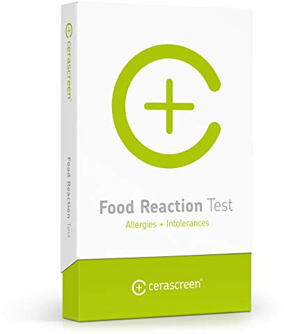 Test intolleranze alimentari CERASCREEN - test di allergie e reazione a 40 alimenti diversi | Grano, latte, uova, frutta, noci, soia | Laboratorio certificato I Rapporto dettagliato dei risultati