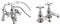 Bristan N BSM C CD 1901 Pillar Bath Shower Mixer - Chrome & N 1/2 C CD 1901 Basin Pillar Taps, Chrome