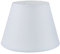 Sinta 30cm/12 Lampenschirme Baumwolle Stoff Moderne Ersatz Lichtschirm Lampenschrim für E14/E27 Ersatzschirm Tischlampe Nachttischlampe Wandlampe,Weiss