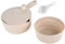Centrifuga per insalata, scolafrutta manuale per uso alimentare Beige per sala da pranzo per la cucina di casa(Beige)