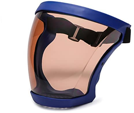 Protective Face Shield, Gesichtsschutz Vollschutzbrille Mit Rahmen, Anti-Fog Anti-Staub Ultra Clear Protective Full Face Shields, Ultraklarer All-Inclusive-Schutz Sanitärer Tröpfchen-Spritzschutz