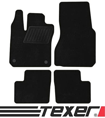 TEXER Textil Fußmatten Passend für Renault Twingo III Bj. 2014- Basic