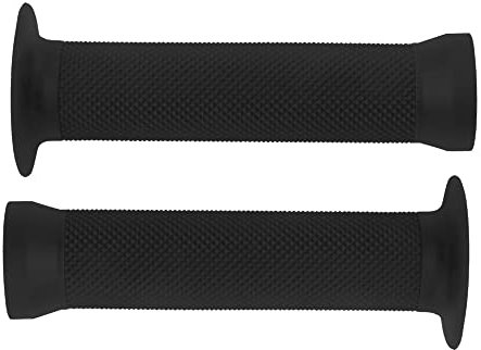 cyclingcolors Fahrradgriffe Fahrrad Griffe 130mm Lenkergriffe Grips Lenker Griff Handgriffe BMX Freestyle Dirt, schwarz