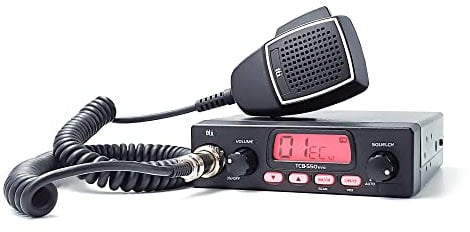 CB radio station TTi TCB-550 EVO, DSS, VOX, NB filter, Scan, multicolored screen, 12-24V