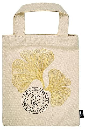 moses Unisex Lesezeit Büchertasche, Natur
