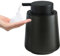 Foaming Hand Soap Dispenser Ceramic Soap Dispenser Lotion Dispenser for Bathroom or Kitchen, 14Oz Refillable Squeeze Bottle with Pump for Hand soap, Body Wash (Black)