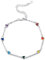 Chakra Fußkettchen Sterlingsilber Dreieck Chakra Fußkettchen 7 Chakren Sommer Strand Fußkettchen Armband für Heibee Fraugeburtstag Weihnachen Geschenke für Frauten rauen Frau Freundin (Dreieck Chakra)