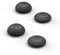 Skull & Co. Convex Thumb Grip Caps Joystick Cap Analog Stick Cap Thumbstick Grip Cover for Steam Deck/Steam Deck OLED and ROG Ally/ROG Ally X - Black, 2 Pairs (4pcs)