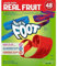 Fruit By The Foot Variety Pack - 48 Foot long American Kaubombons (6 Rollen)