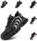 Hitmars Sicherheitsschuhe Herren Arbeitsschuhe Damen Stahlkappe S3 Leicht S1 Schutzschuhe Stahlkappenschuhe Arbeits Schuhe Sicherheitsschuhe Unisex Grau HS23 Gr.43