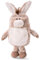 NICI Wärmflasche Esel 350ml 34cm figürlich grau - 2 in 1 - Weiches Kuscheltier & Wärmflasche für Mädchen & Jungen - Plüschtier Bettflasche ab 10 Monate