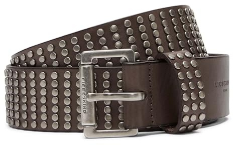 LIEBESKIND Damen Belt-j 38mm 105 Studded Belts Washed Leather Belt (1er Pack)