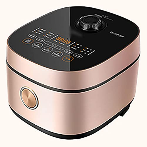 Olla arrocera, vaporera 4L 6 capas Maifan Mason Silver Hervidor de recolección Revestimiento antiadherente para dormitorio familiar para 1~8 p